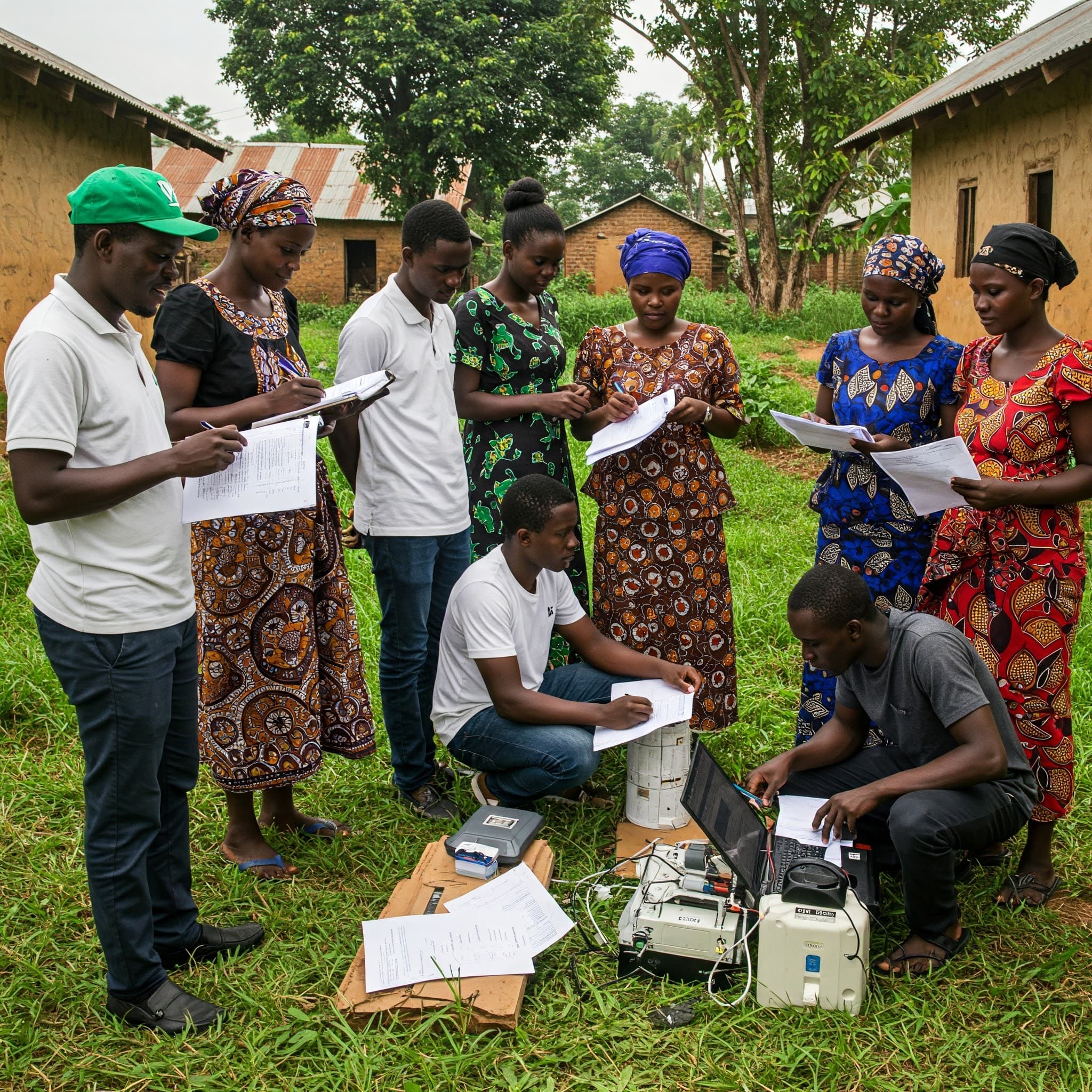 UNIBEN Research in Action - A researcher working in a lab